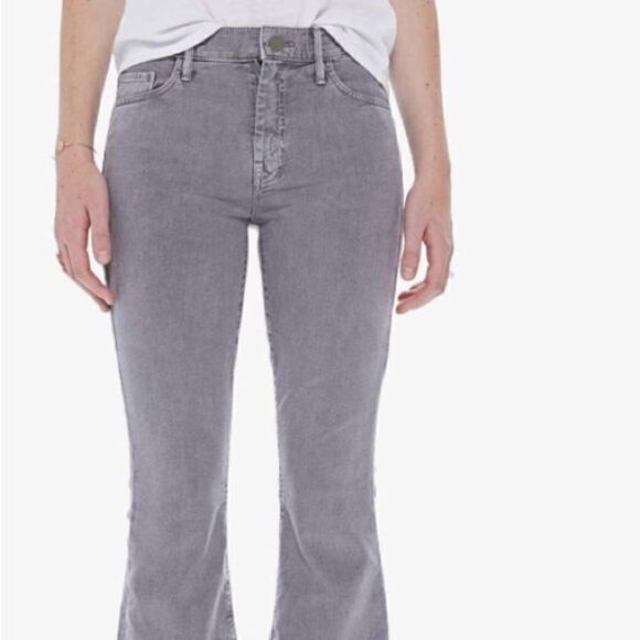 Mother The Weekender Fray 1535 chalk it up Size 26 NWT $248 - Picture 2 of 9